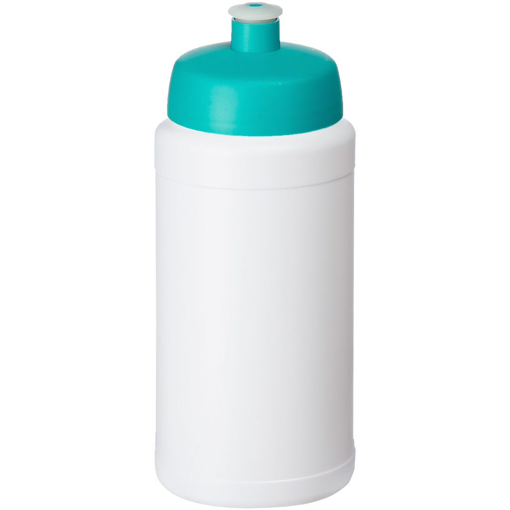 Спортивная бутылка Baseline Plus Renew объемом 500 мл, цвет белый, аква
