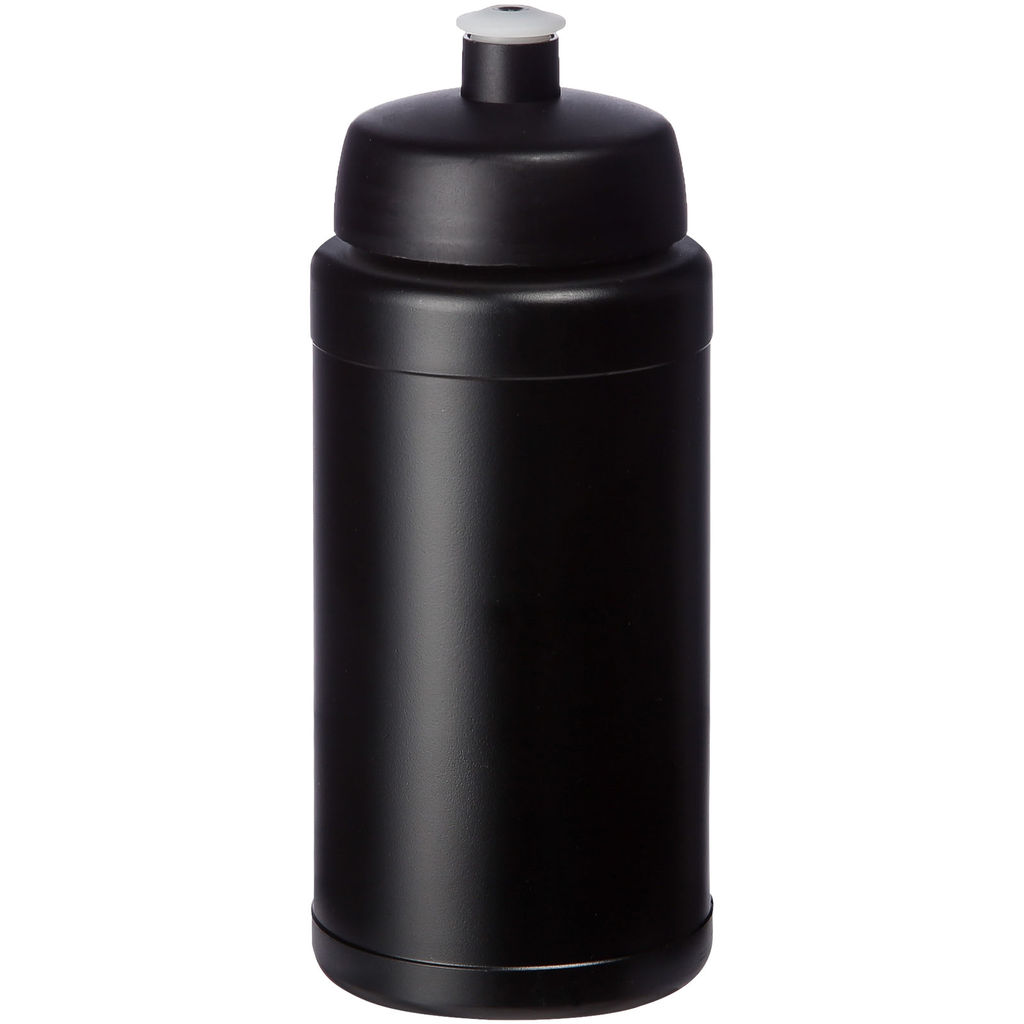 Спортивная бутылка Baseline Plus Renew объемом 500 мл, цвет сплошной черный