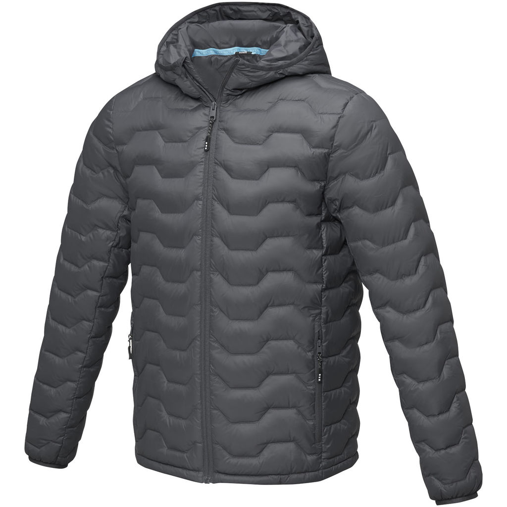 Мужская утепленная куртка Petalite из материалов, переработанных по стандарту GRS, цвет серый  размер XS