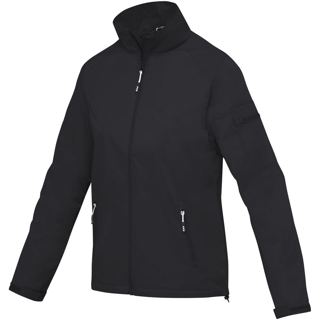 Женская легкая куртка Palo, цвет сплошной черный  размер XS