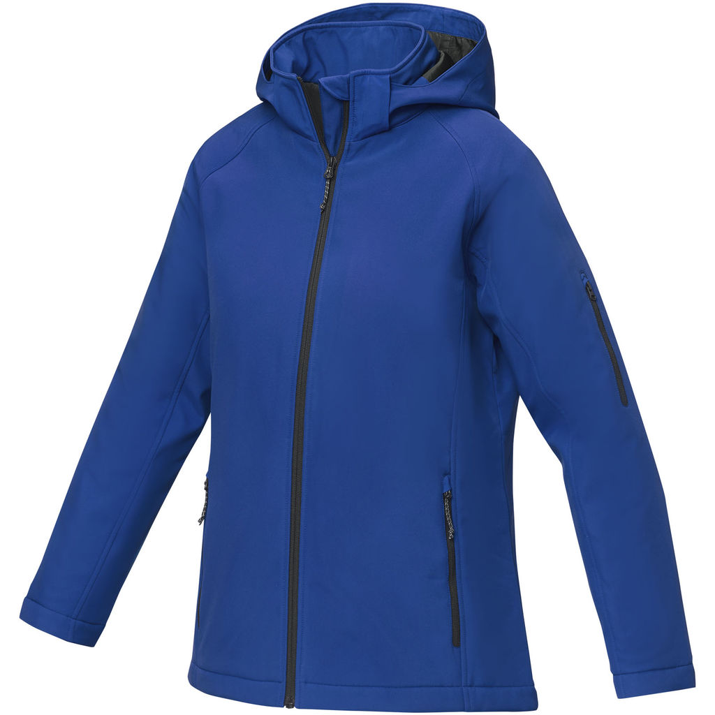 Notus женская утепленная куртка из софтшелла, цвет cиний  размер S