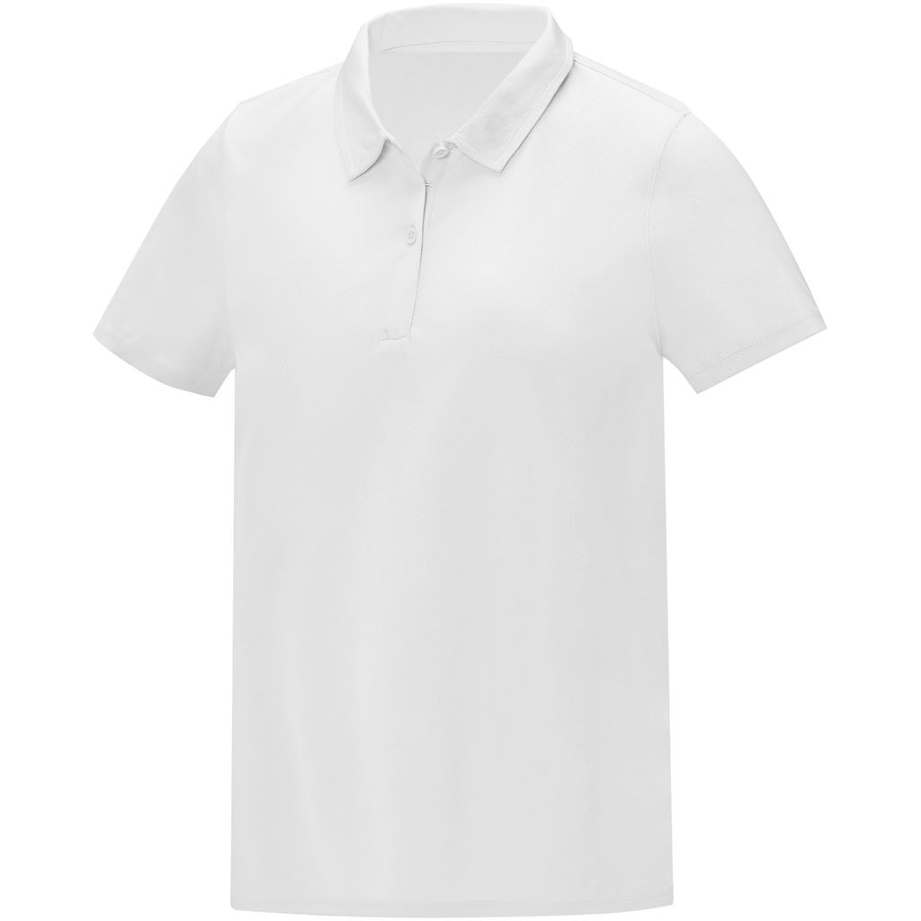 Жіноча cool fit футболка поло з короткими рукавами Deimos, колір білий  розмір XS