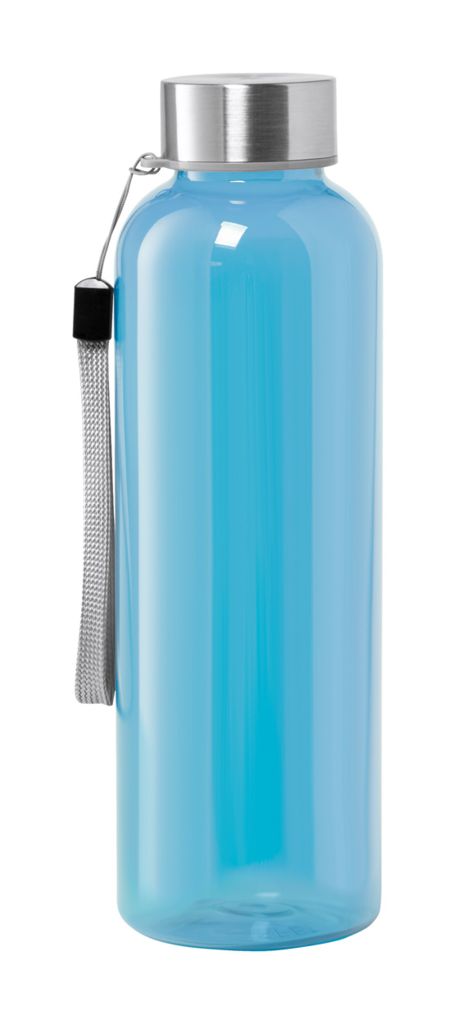 Спортивна пляшка RPET Lecit, колір блакитний