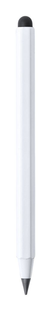 Безчорнильна ручка з лінійкою Teluk, колір білий