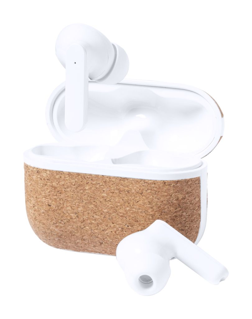 Bluetooth-навушники Crawly, колір білий
