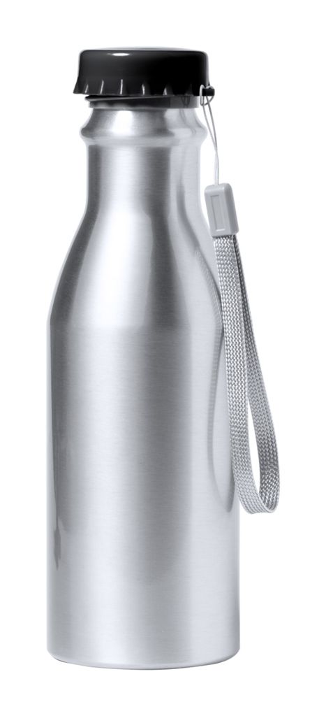 Спортивна пляшка Zambol, колір срібний
