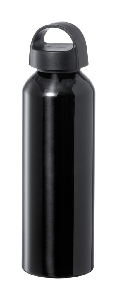 Спортивна пляшка Carthy, колір чорний