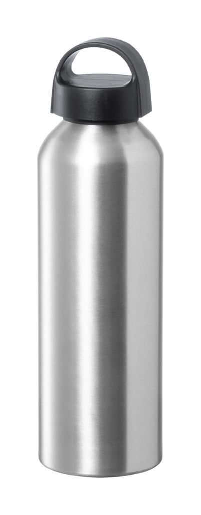 Спортивна пляшка Carthy, колір срібний