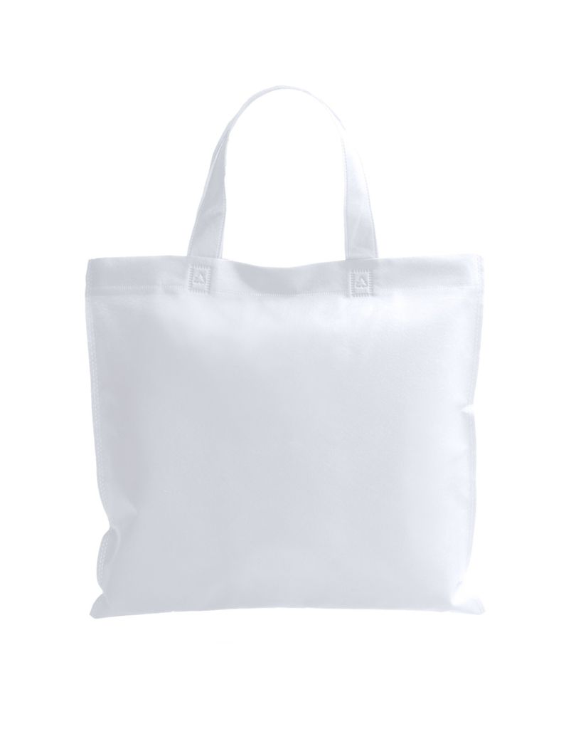 Сублимационная сумка для покупок Gwen, цвет белый