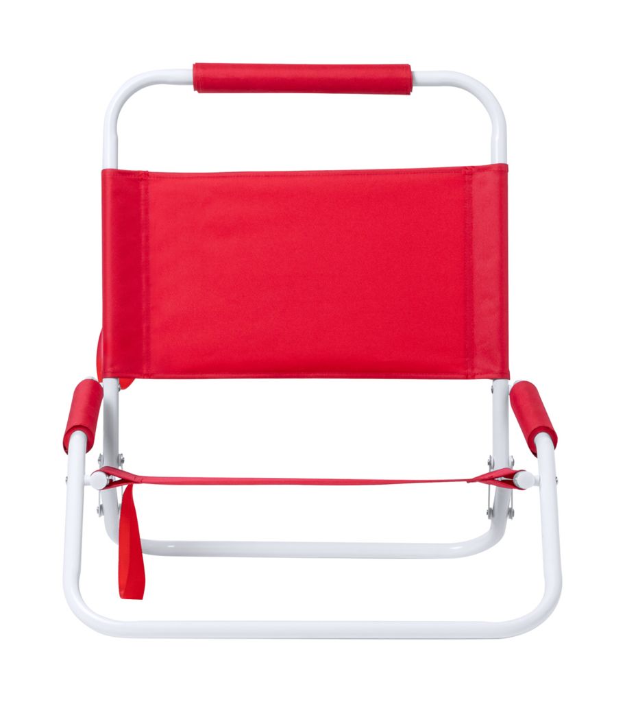 Пляжне крісло Coswel, колір червоний