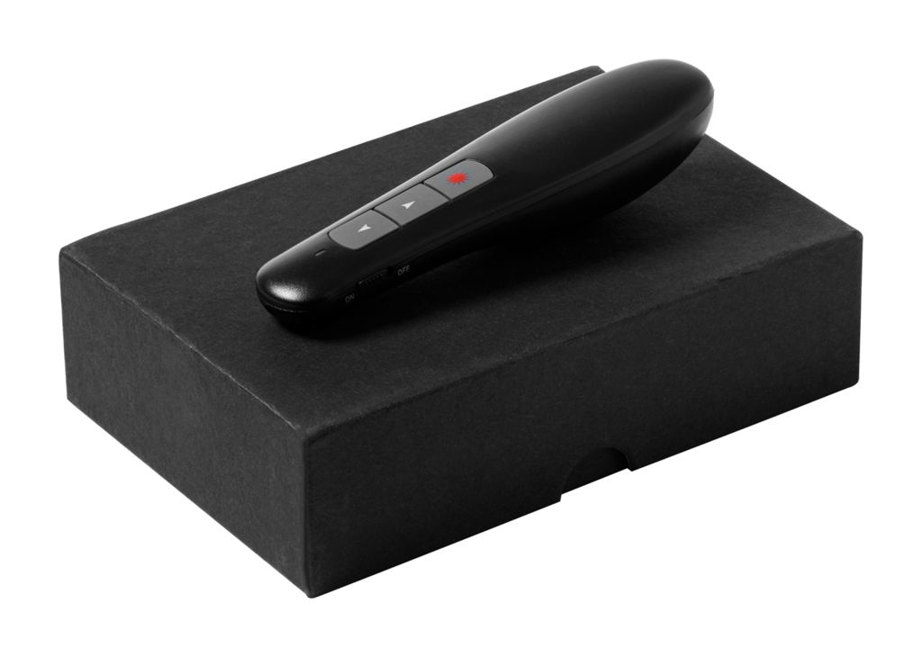 Бездротовий презентаційний контролер із лазерною указкою Decolf, колір чорний
