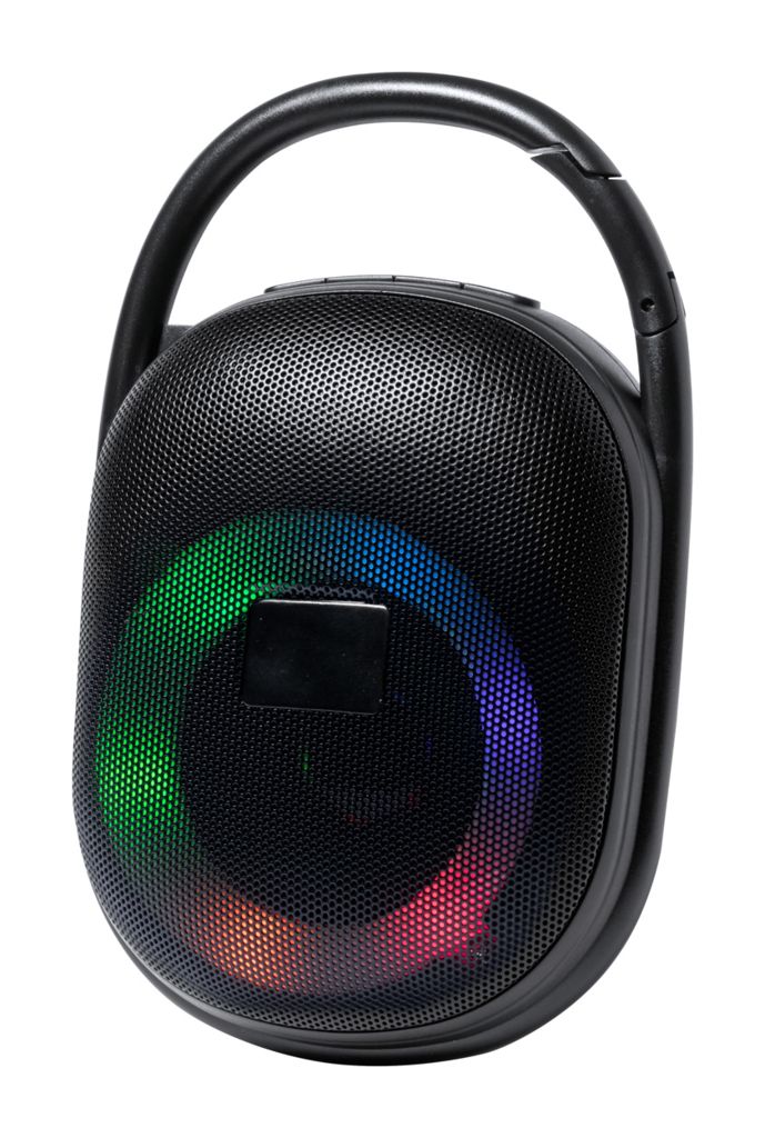 Bluetooth-динамик Walen с подсветкой, цвет черный