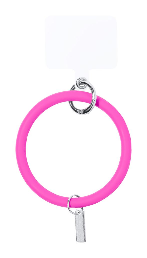 Браслет-тримач для мобільного телефону Naomi, колір рожевий