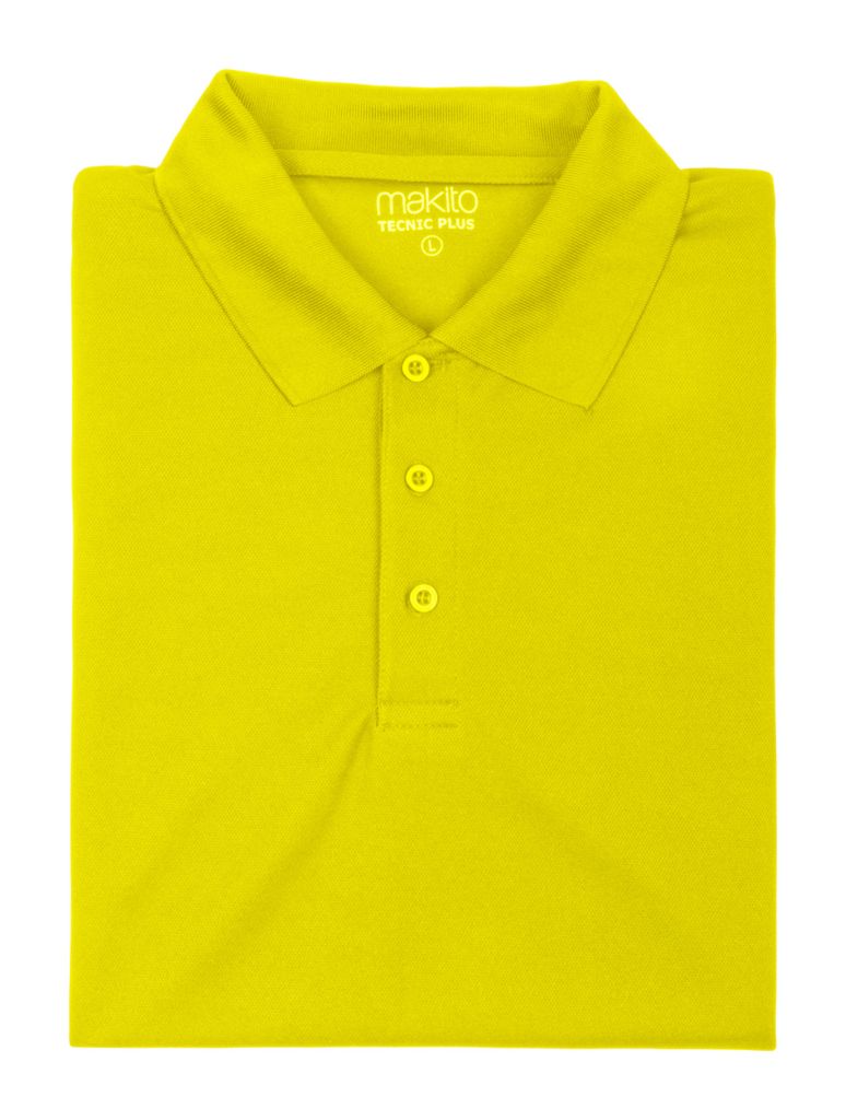 Рубашка поло Tecnic Plus, цвет желттый  размер L