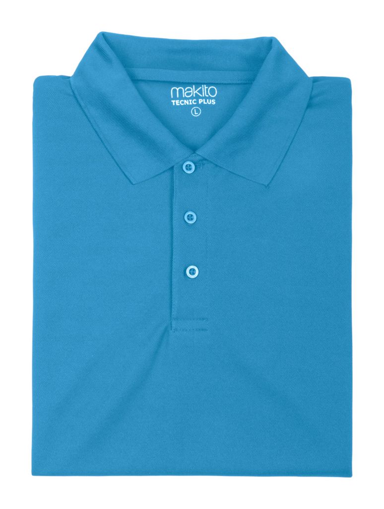 Рубашка поло Tecnic Plus, цвет голубой  размер M
