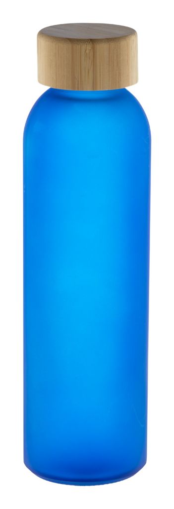 Стеклянная спортивная бутылка Cloody, цвет синий