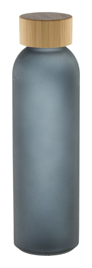 Скляна спортивна пляшка Cloody, колір чорний