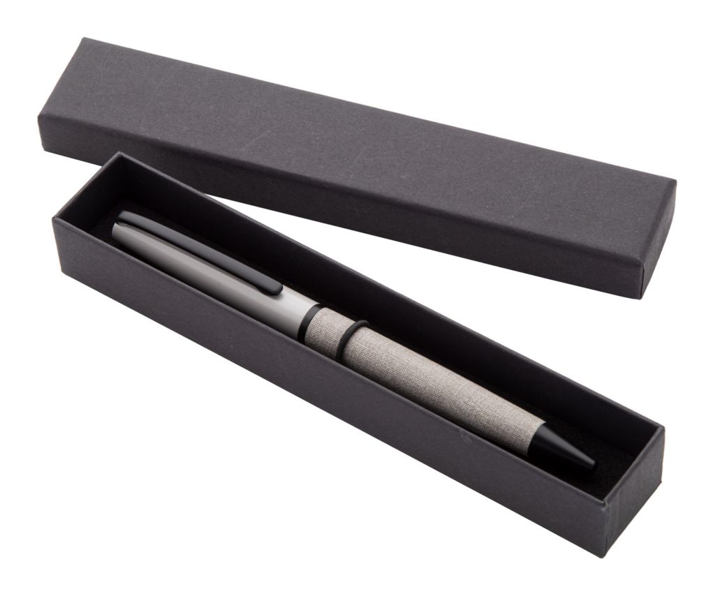 Шариковая металлическая ручка Nerra, цвет серый