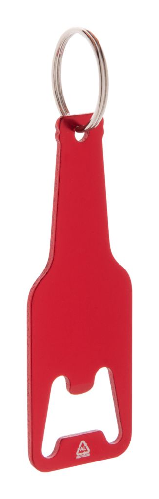 Брелок з відкривалкою для пляшок Kaipi, колір червоний