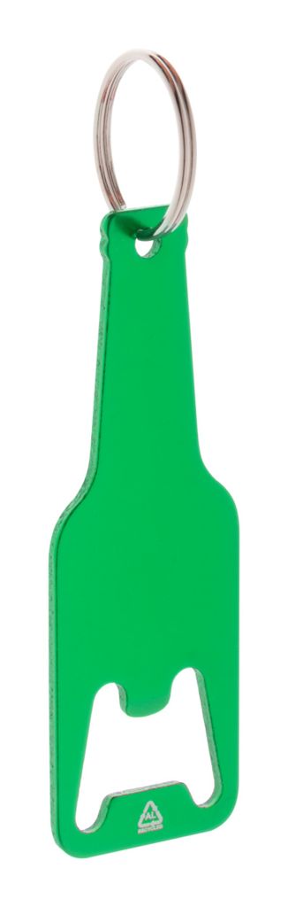 Брелок с открывалкой для бутылок Kaipi, цвет зеленый