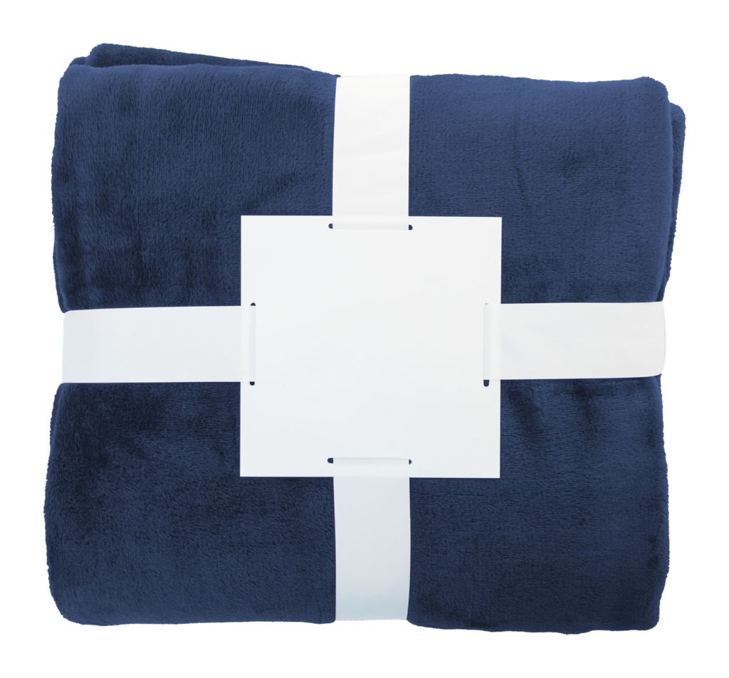 Фланелевое одеяло Vantaa, цвет темно-синий