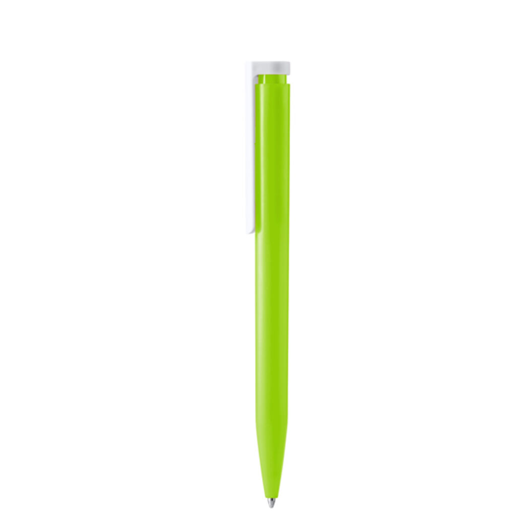 Ручка с корпусом из переработанного АБС-пластика, цвет зеленый
