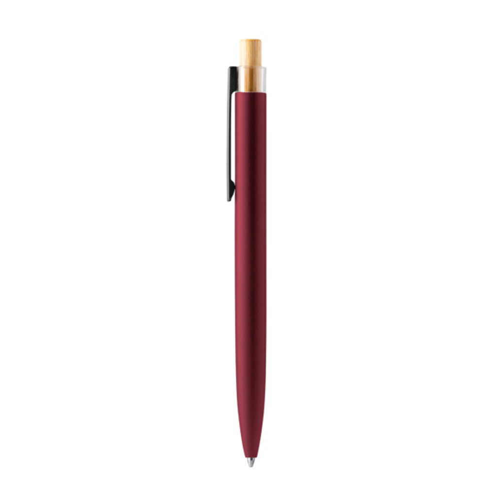 Ручка из перератотанного алюминия, цвет темно-красный