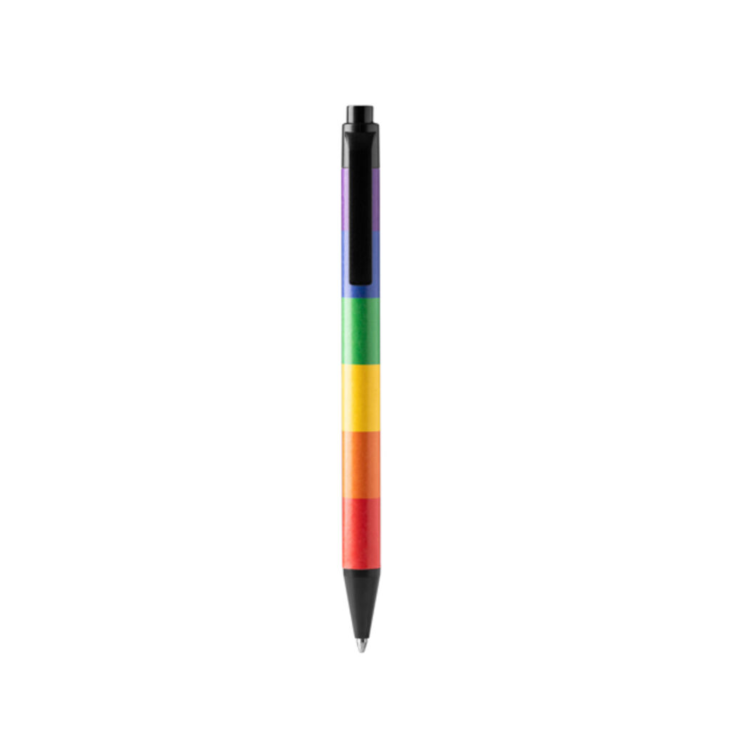 Різнокольорова кулькова ручка, колір різнокольоровий
