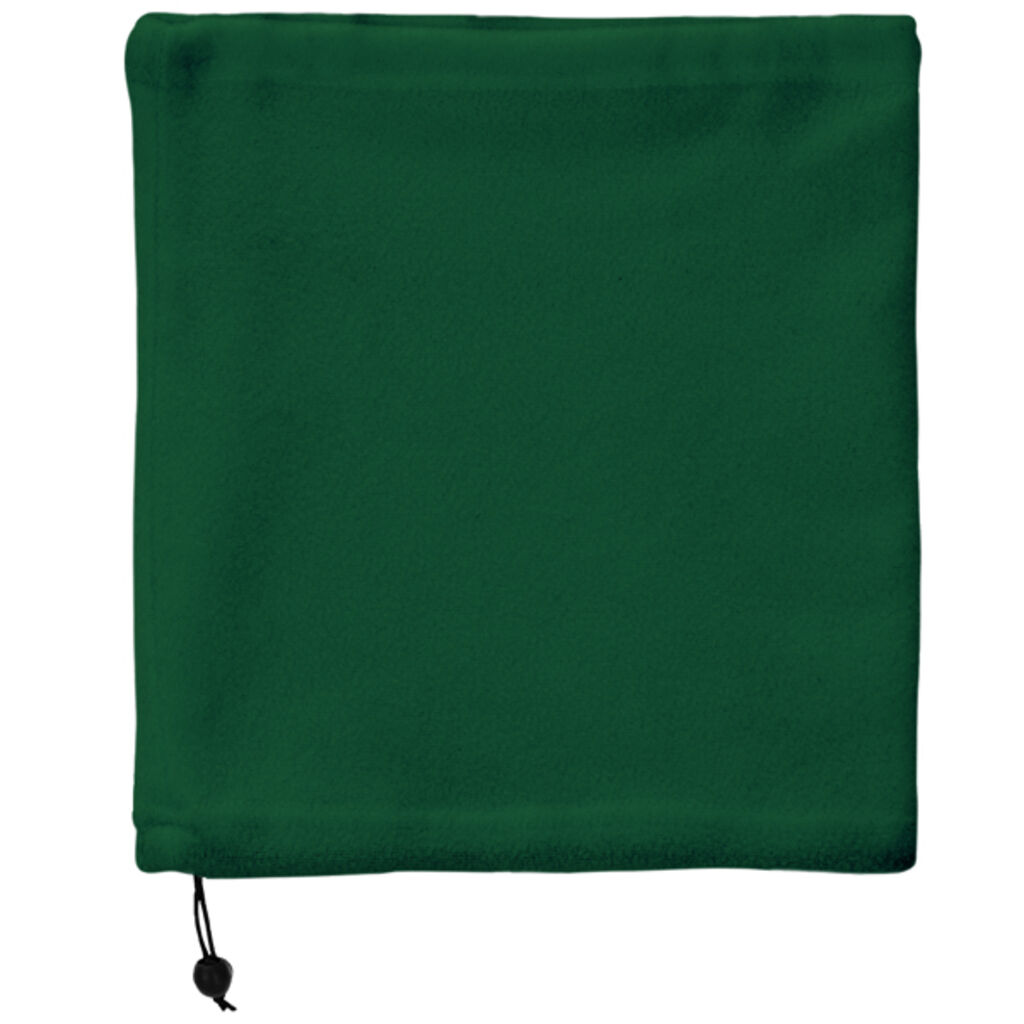 Флисовый шейный платок с эластичной регулировкой, цвет бутылочный зеленый