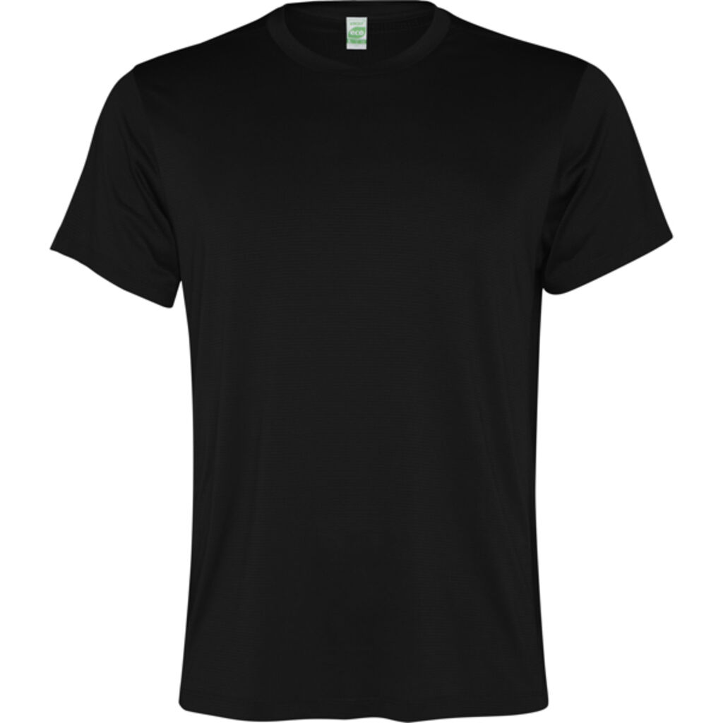 Мужская футболка с короткими рукавами, цвет черный