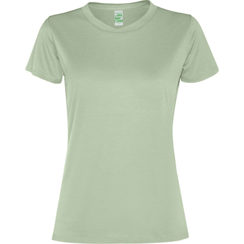 Женская футболка с короткими рукавами, цвет зеленый