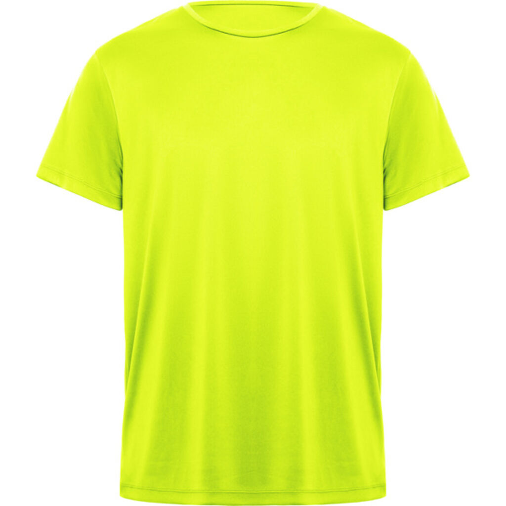 Дихаюча футболка з коротким рукавом, колір жовтий