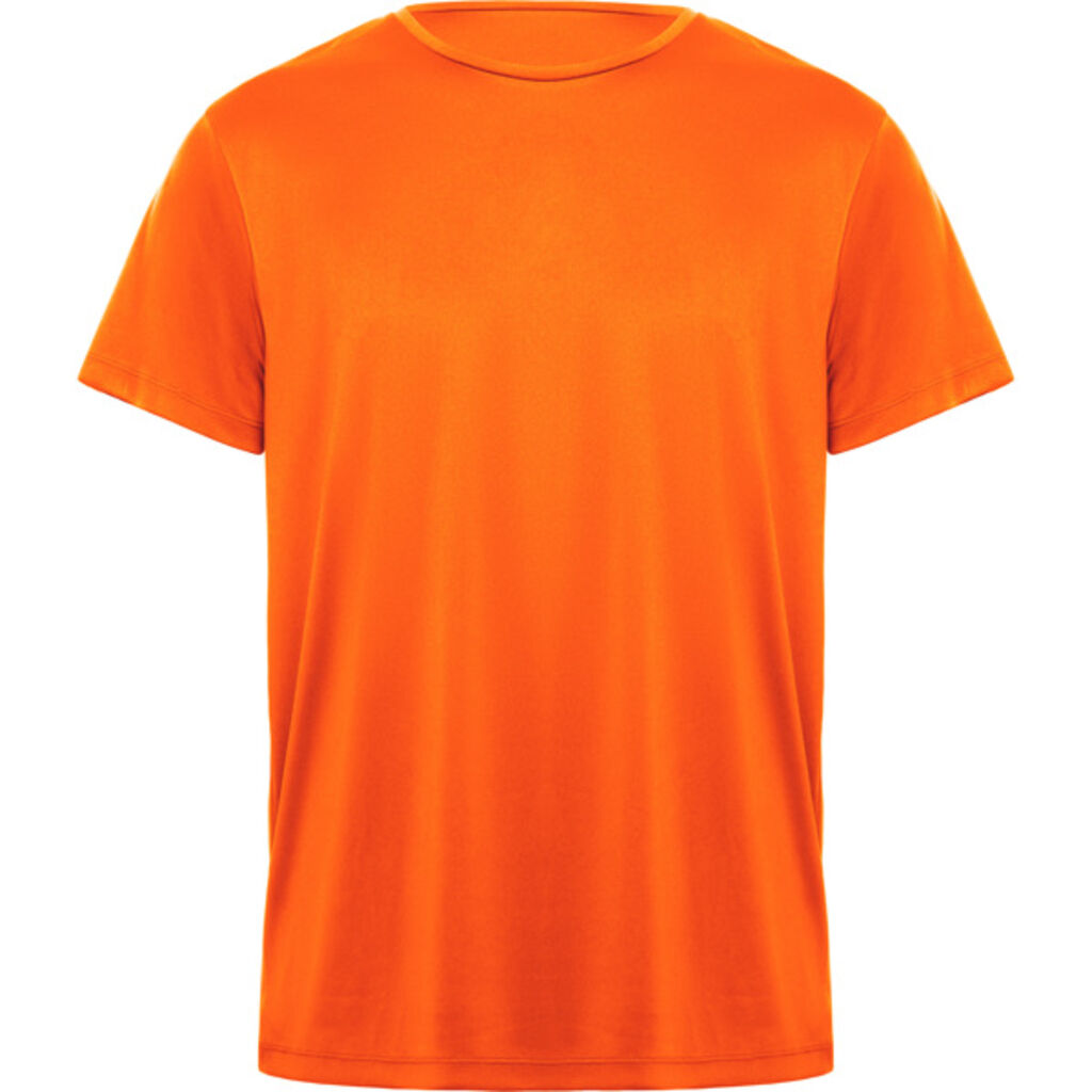 Дышащая футболка с коротким рукавом, цвет оранжевый