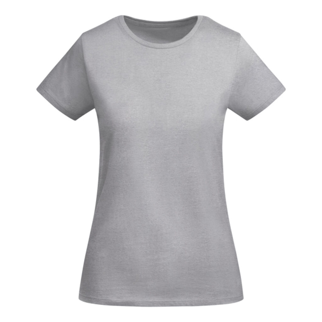 Жіноча футболка з коротким рукавом з органічної бавовни, сертифікованої OCS, колір сірий