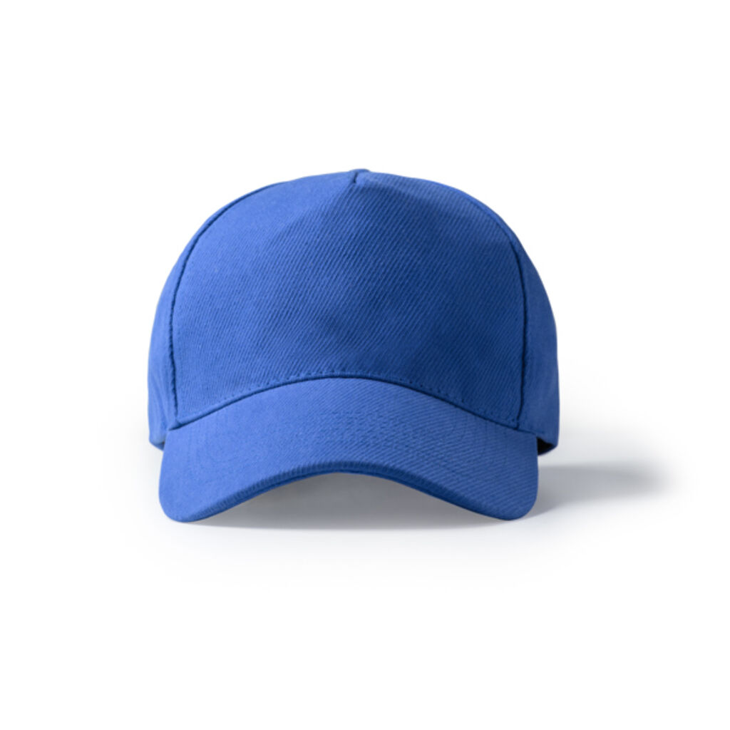 5-панельна кепка з бавовни, колір синій