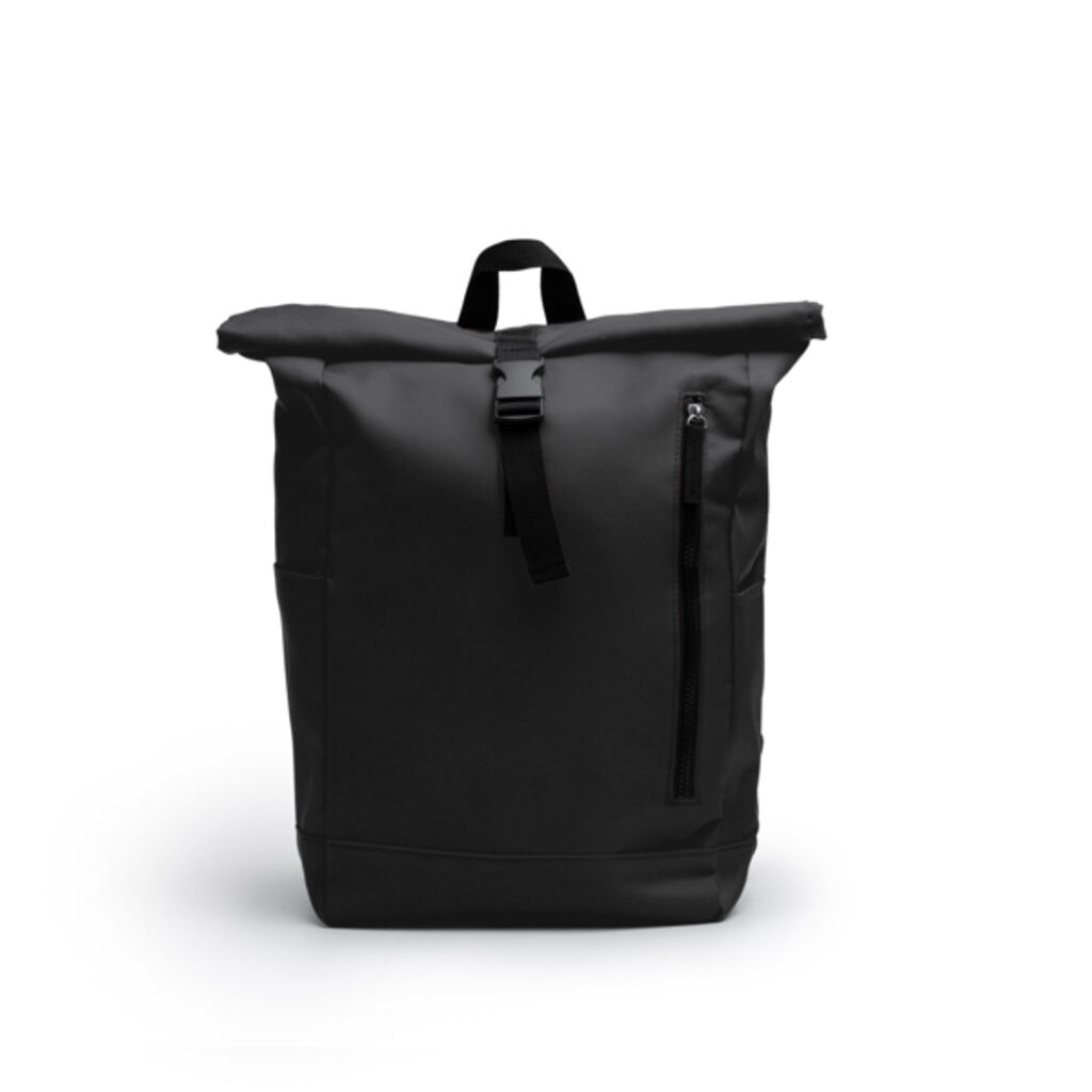Рюкзак з поліестеру RPET, колір чорний