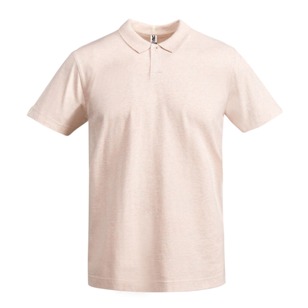 Рубашка-поло с короткими рукавами из одинарного трикотажа, цвет разноцветный