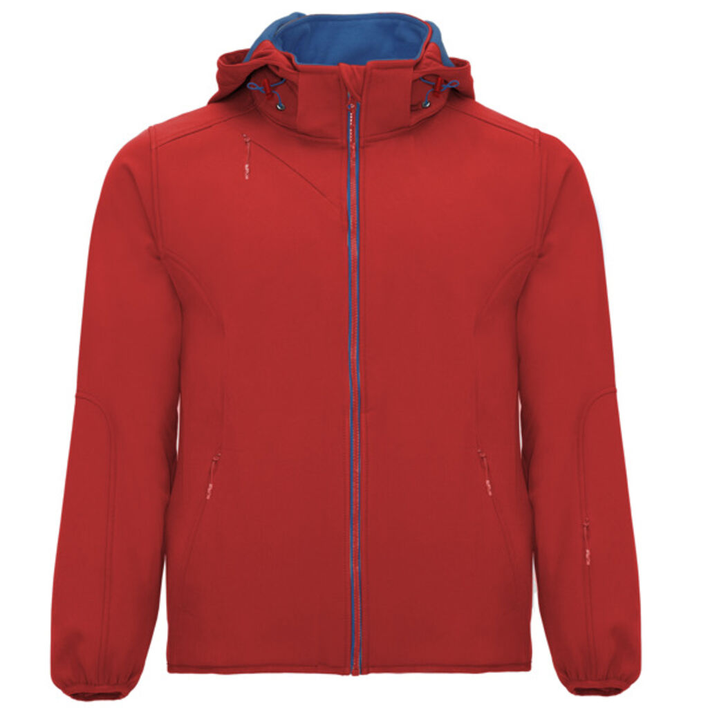 Двошарова спортивна куртка SoftShell, колір червоний