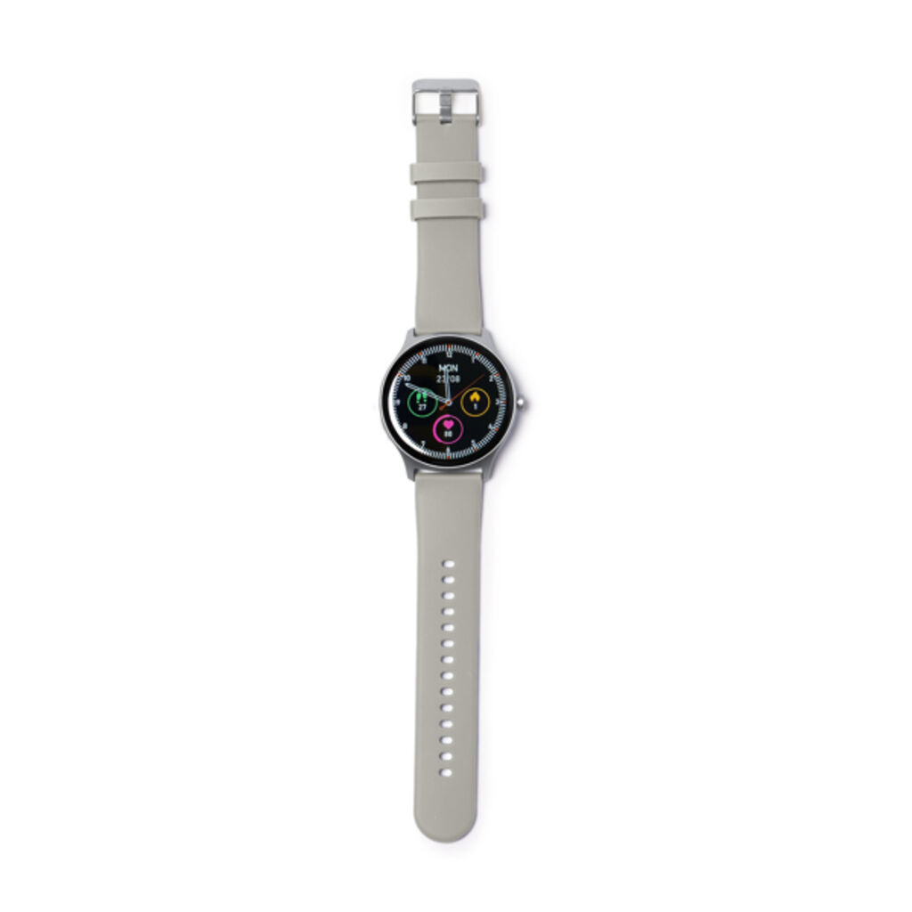 Смарт-годинник з функціями активності, колір срібний