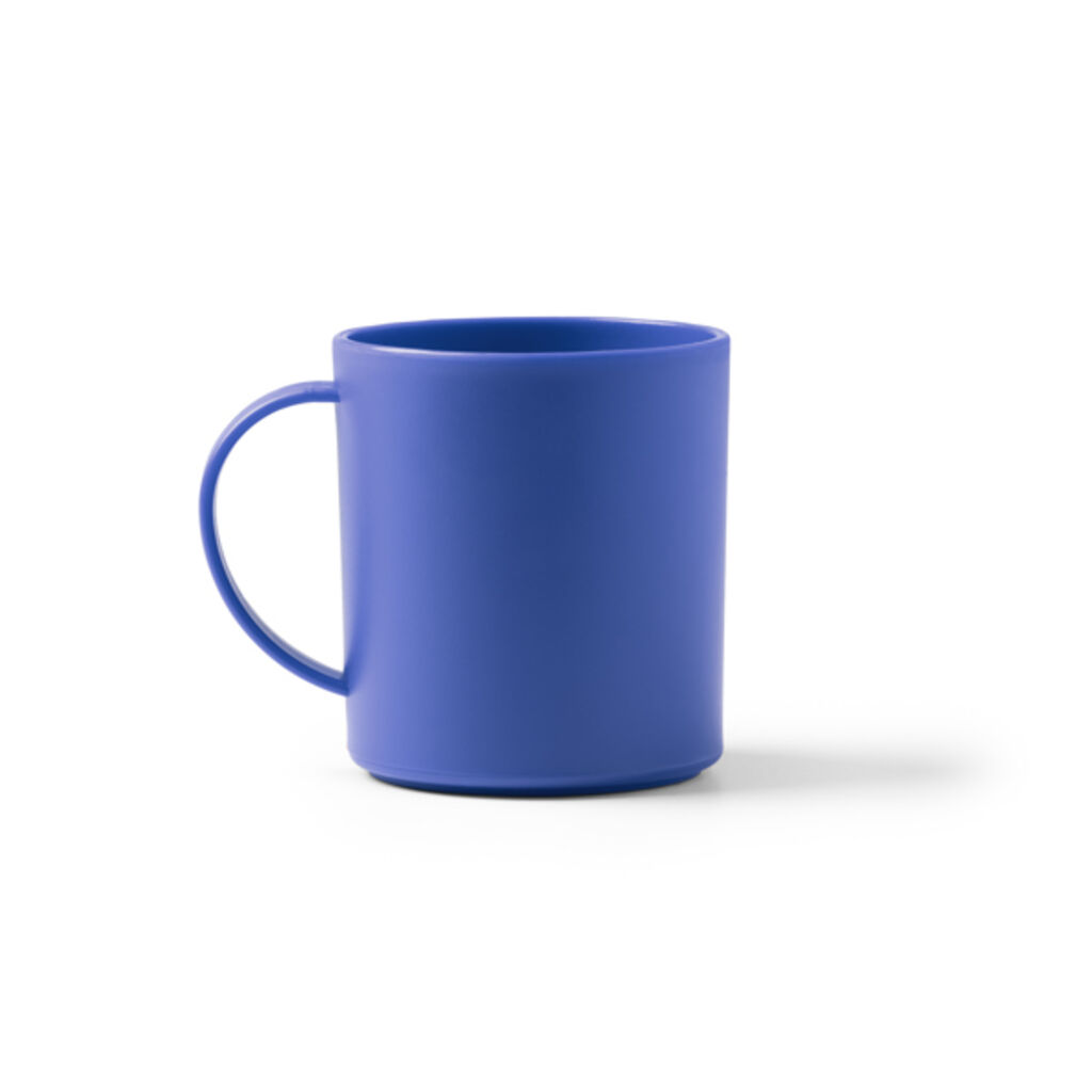 Багаторазова поліпропіленова чашка на 300 мл., колір синій