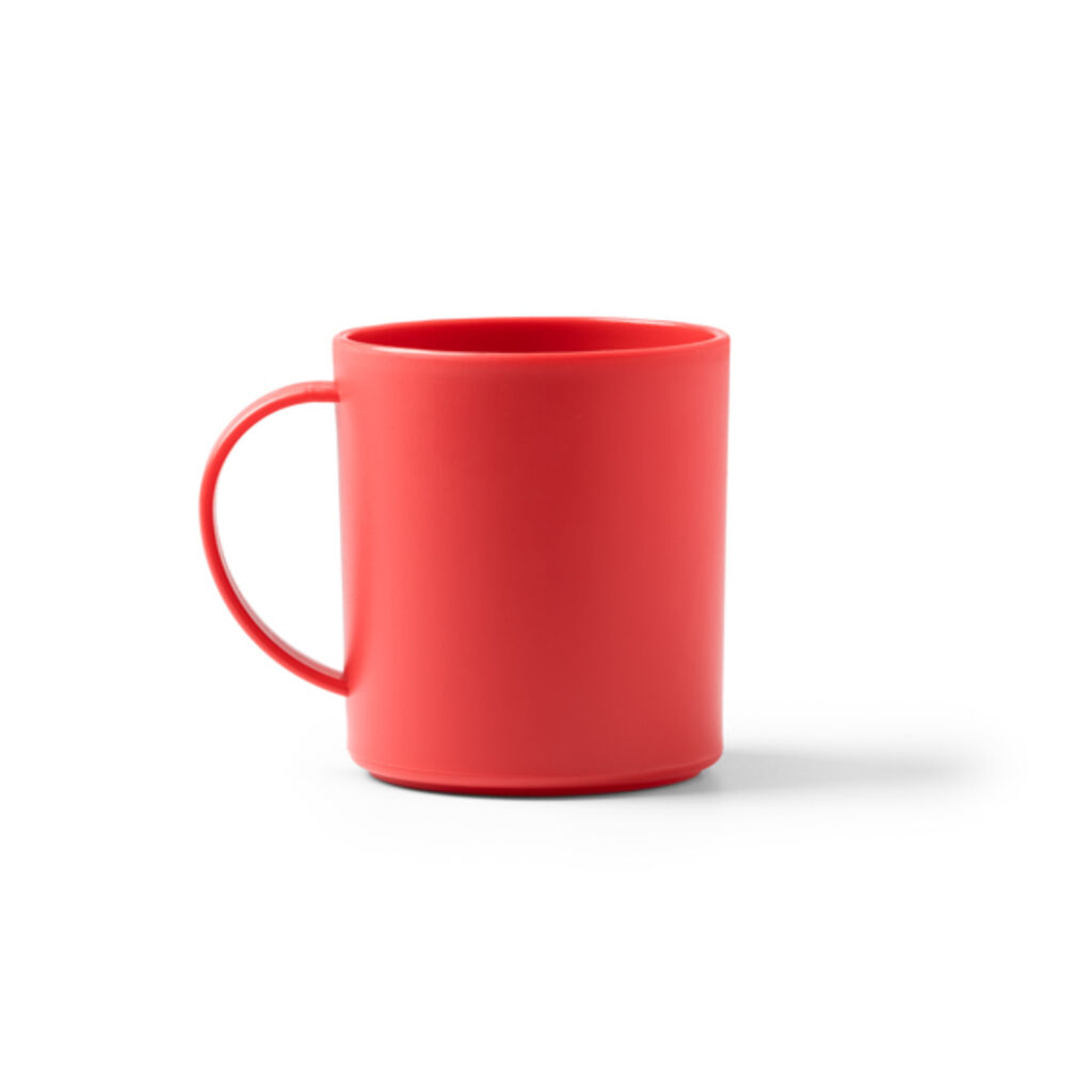 Багаторазова поліпропіленова чашка на 300 мл., колір червоний