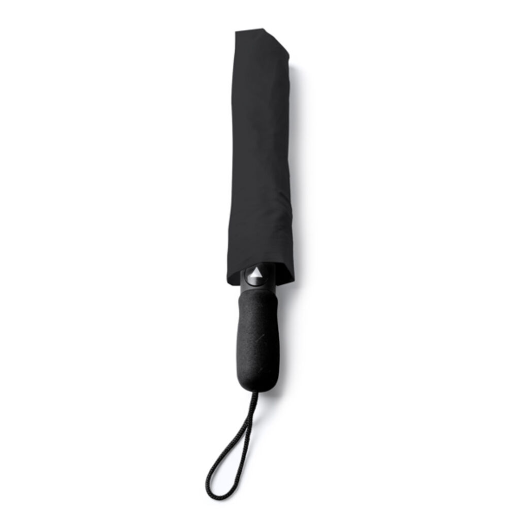Складной зонт с автоматическим открыванием, цвет черный