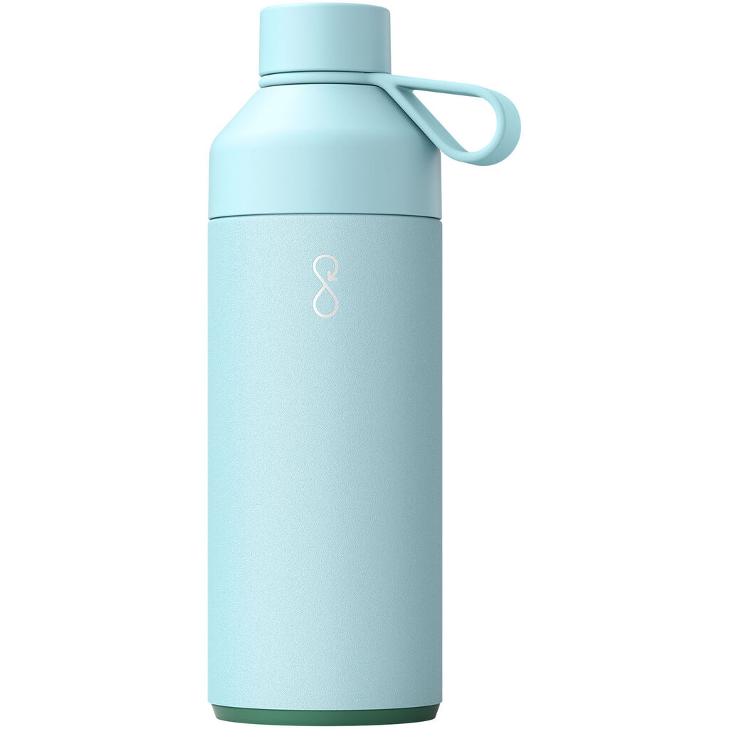 Пляшка для води Big Ocean Bottle 1000 мл з вакуумною ізоляцією, колір блакитний
