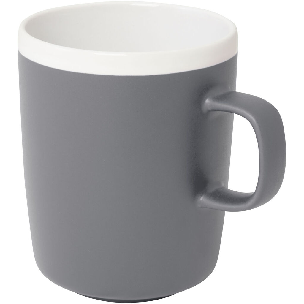 Керамічна чашка Lilio 310 мл, колір сірий