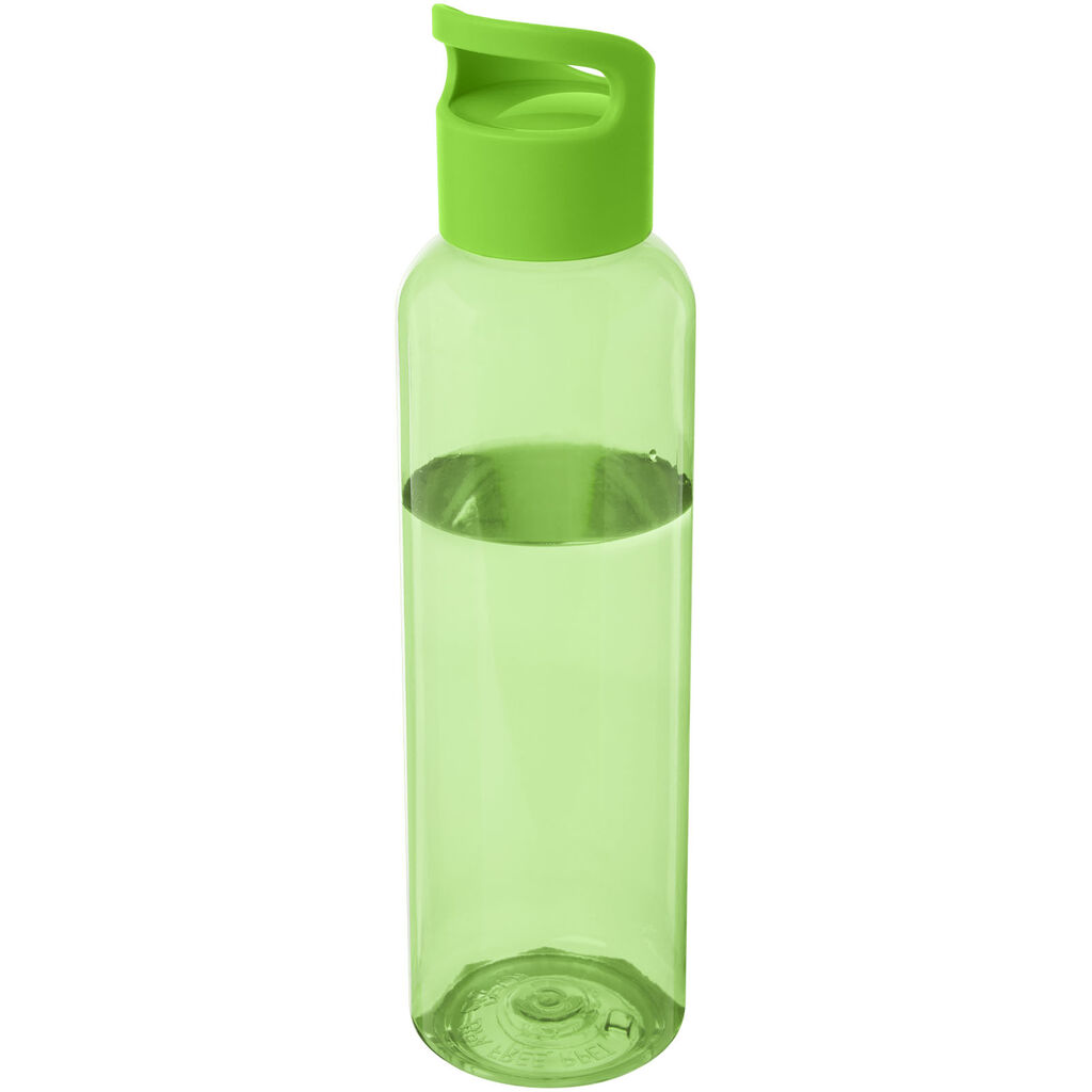 Бутылка Sky из переработанного пластика объемом 650 мл, цвет зеленый