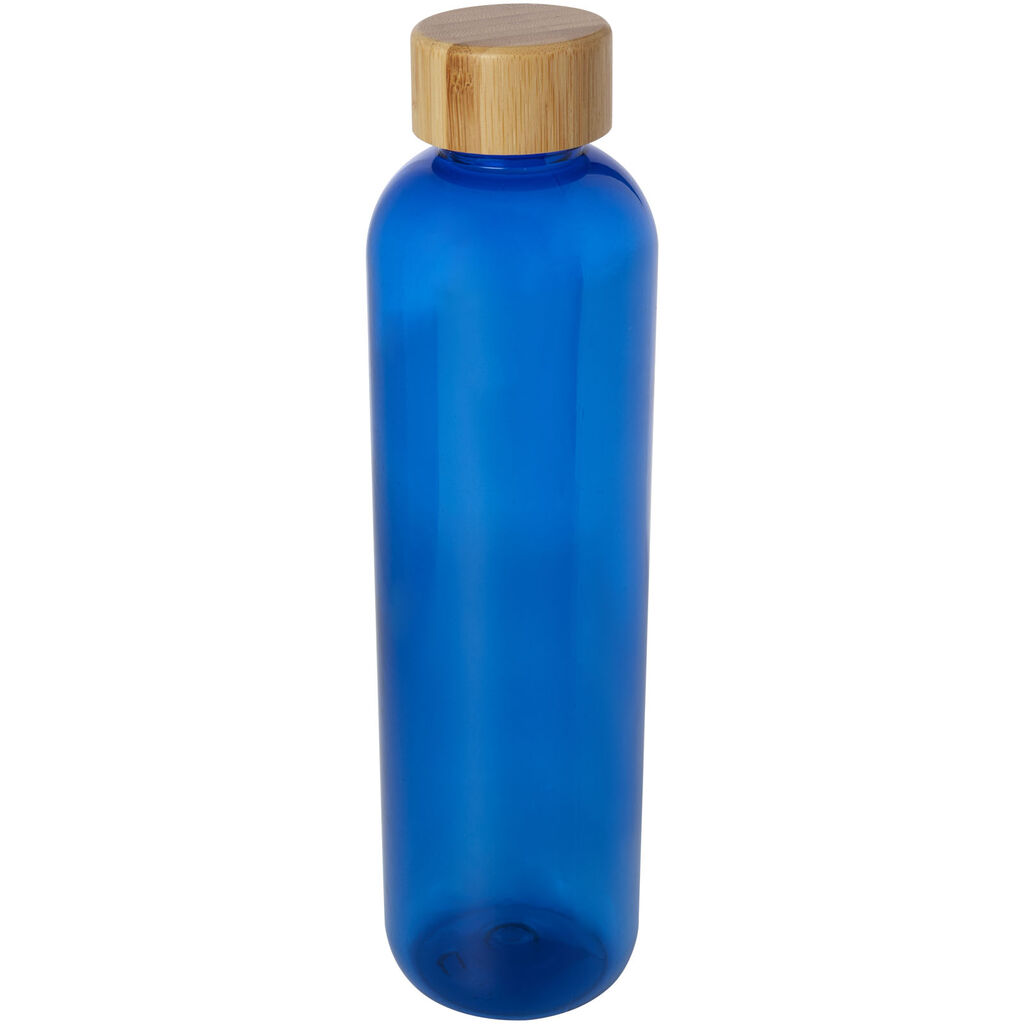 Бутылка для воды Ziggs из переработанного пластика емкостью 1000 мл, цвет синий