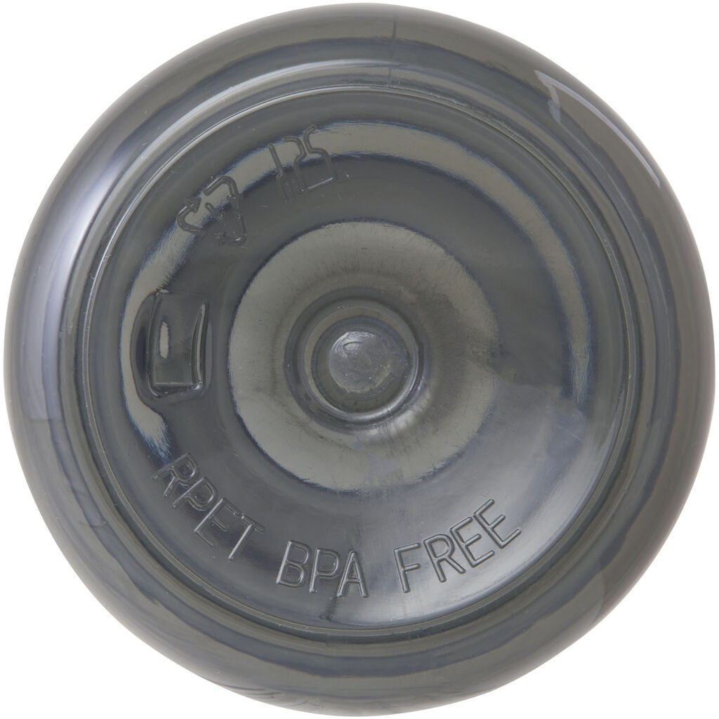 Бутылка для воды Ziggs из переработанного пластика емкостью 1000 мл, цвет серый