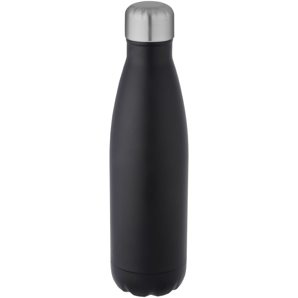 Пляшка Cove 500 мл із переробленої нержавіючої сталі, колір чорний