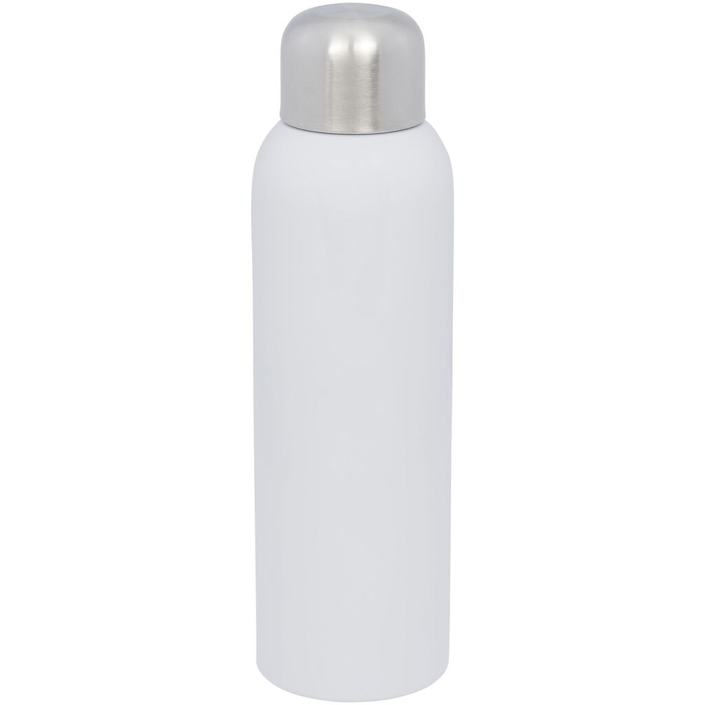 Бутылка для воды Guzzle емкостью 820 мл из нержавеющей стали, сертифицированная RCS, цвет белый