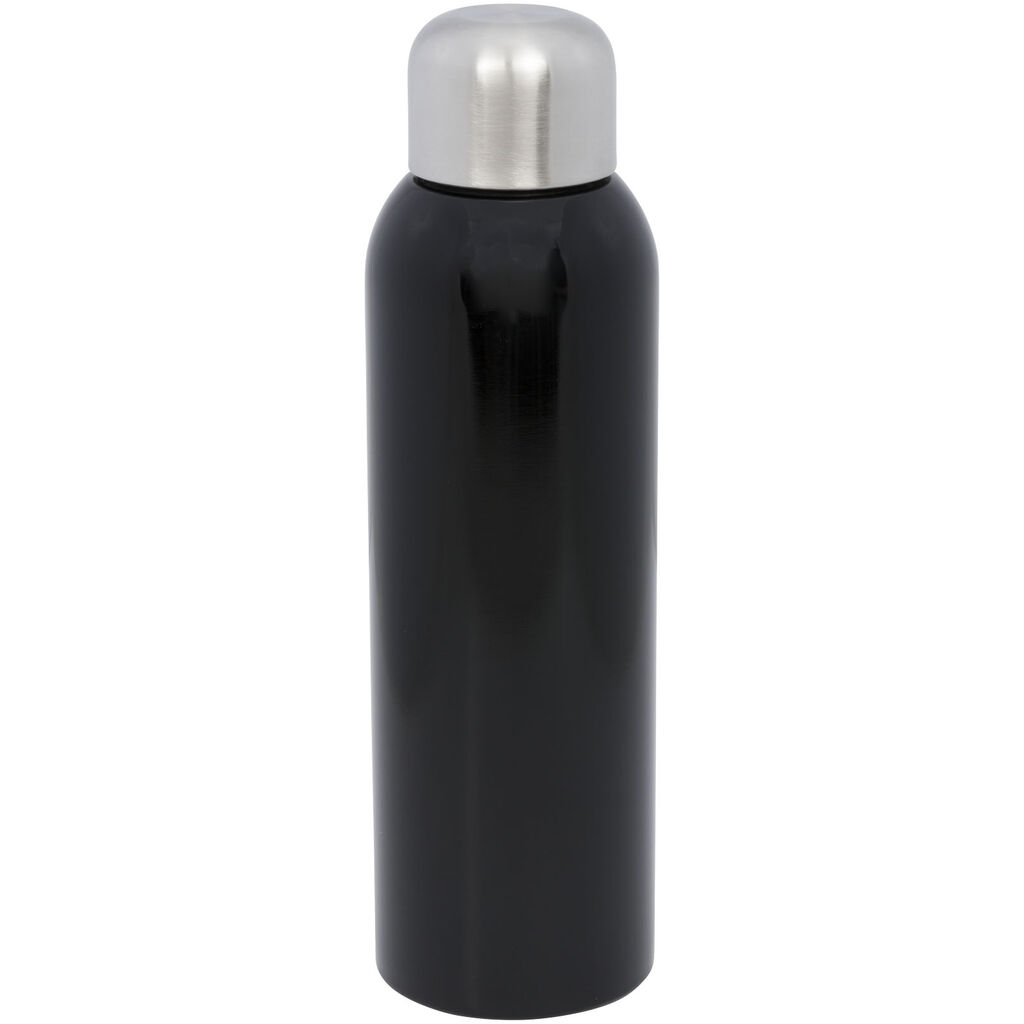 Бутылка для воды Guzzle емкостью 820 мл из нержавеющей стали, сертифицированная RCS, цвет черный